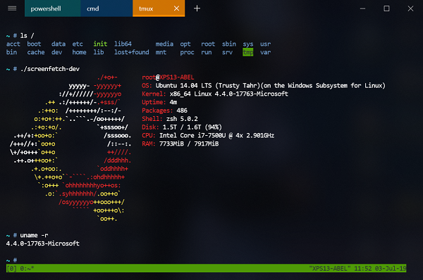 Terminal v 1.9. Fluent Terminal. Красивые эмуляторы терминала for Windows.